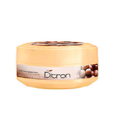 کرم مرطوب کننده دیترون مدل آرگان و سبوس برنج